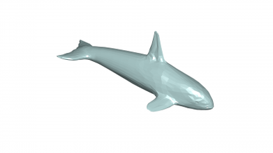 orca 3d model 3D printing model, file, printable design, print, ORCA 3d print model - Mito3D