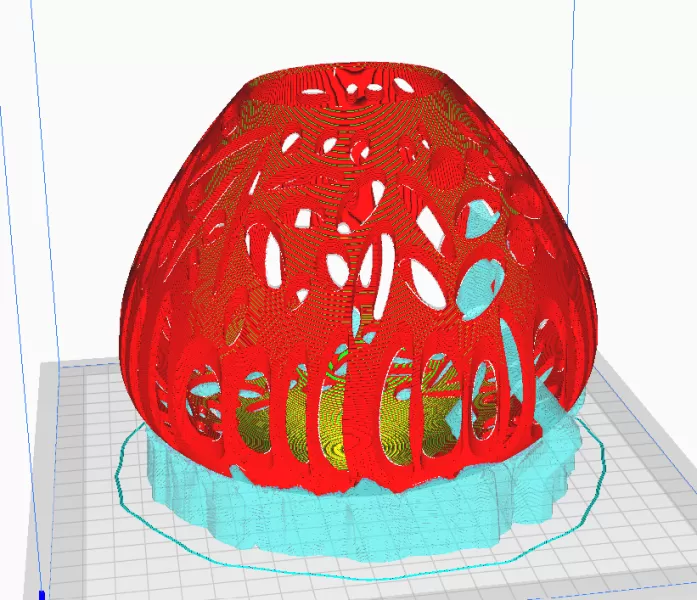 organic decor 3d printing model - threeding livingroom 3D print model - Mito3D