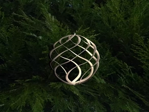 Ornament Weihnachten Baum 3d Drucken Modell dreiding 3d print model - Mito3D