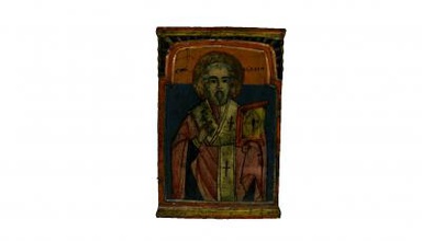 Ortodoks simgesi Aziz nicholas antika ve tarihi 3D baskı modeli, dosya, yazdırılabilir model, tasarım, 3 boyutlu baskı, simgesi, saint Nicholas, müze, tarih, pernik, sergi, Ortodoks, din, Hıristiyan, Hıristiyanlık 3d print model - Mito3D