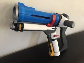 overwatch mei freeze gun toys games & hobby 3D printing model, file, printable design, 3d print, overwatch, mei, cosplay, freeze-gun, cosplay-prop 3d print model - Mito3D