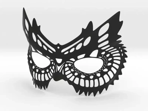 owl mask 3d printing model - threeding bird animal halloween accessories design jewelry face wild gadgets masks jewelries costumes camouflage wear 3d print model - Mito3D