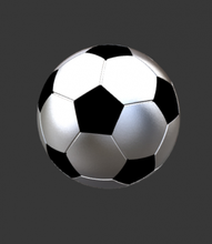 pallone da calcio toys games & hobby 3D printing model, file, printable design, 3d print, pallone, calcio, sport, 3d print model - Mito3D