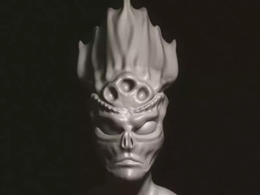 patriarch alien 3d printing model - threeding monster creature ufo 3d print model - Mito3D