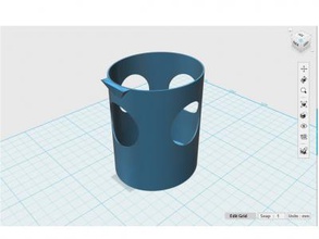pencil holder other things 3D printing model, file, printable design, 3d print, 3d print model - Mito3D