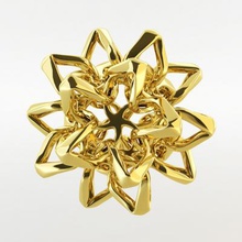 pingente flor-estrela a moda 3D modelo de impressão, impressão arquivo design, 3d, jóias, 3D, modelos pingente, flor, estrela, design único, 3d print model - Mito3D