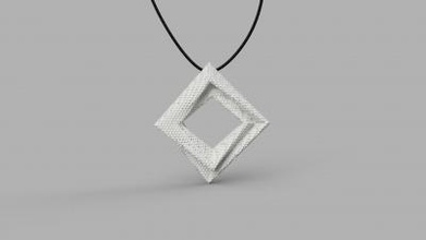 pendant v1 3d model fashion 3D printing model, file, printable design, print, jewelry, pendant, style, 3d print model - Mito3D