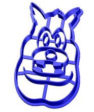 pete cat cookie cutter home office & garden 3D printing model, file, printable design, 3d print, Pete The Cat, Cookie cutter, disney, playhouse 3d print model - Mito3D