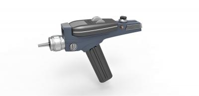 phaser star trek original series toys games & hobby blaster gun scifi startrek tos cosplay prop replica 3d print model - Mito3D