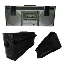 philips radio casete 3d impresión modelo trío 3d print model - Mito3D