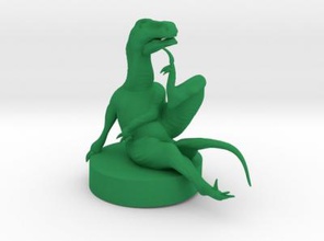 philosoraptor Spielzeug, Spiele & hobby 3D-Druck-Modell, 3D-Druck-Datei, 3D-druckbares Modell, 3D-Druck, design, 3d-drucken, philosoraptor,meme,Dinosaurier,Karikatur,toon,komisch,Reptil 3d print model - Mito3D