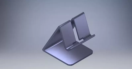 phone ficar pé 3d impressão modelo trio ferramenta Ferramentas estande telefone 3d print model - Mito3D
