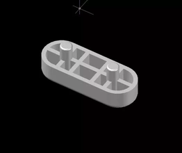 calcador mesa wc 3d impressão modelo trio 3d print model - Mito3D