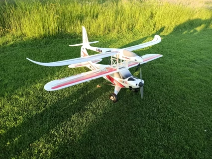 piggyback trailer multiplex fun cub xl 3d printing model plane sailplane 3d print model - Mito3D