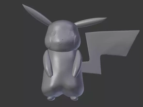 pikachu 3d printing model - threeding toys characters 3d print model - Mito3D