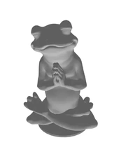 dindar kurbağa 3d baskı model üçleme 3d print model - Mito3D