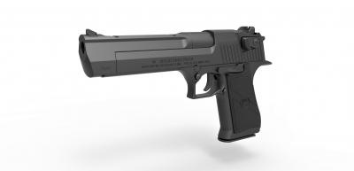 pistola Desierto águila 50 ae botella doble juguetes juegos pasatiempo 3D impresión modelo expediente imprimible diseño 3d Águila desierto 3d print model - Mito3D