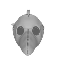 veba doktor maske 3d baskı model üçleme 3d print model - Mito3D