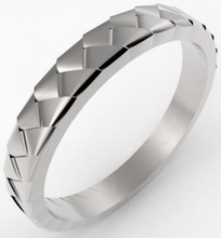 intrecciato band moda La stampa 3D, modello, file di 3D stampabile la progettazione, 3d, anello, anelli, gioielli, unico, band, trecce, normale 3d print model - Mito3D