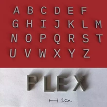 plex uppercase 3d letters stl file printing model - threeding hobby sign alphabet 3dmodel 3dprint gadget decorations text font language 3dletters type fonts lettering 3dlettering write fusion360 homemade 3d print model - Mito3D