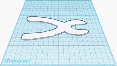 pliers silhouette other things 3D printing model, file, printable design, 3d print, Pliers, Tools, Silhouette 3d print model - Mito3D