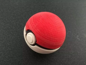 pok ball ring box 3d printing model - threeding rings jewellery earrings pokemon pokeball pokemon-go 3d print model - Mito3D