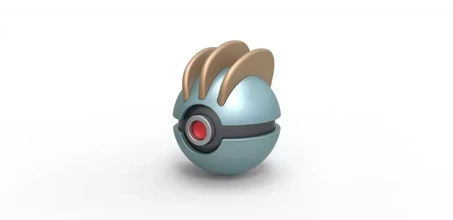 pokeball maçop 3d baskı model üçleme 3d print model - Mito3D