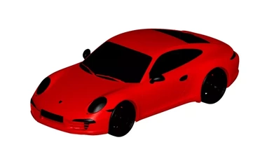 Porsche 3d impressão modelo trio 3d print model - Mito3D