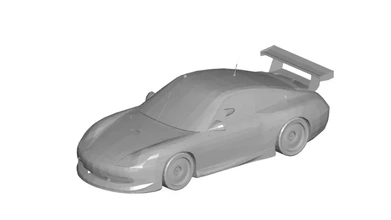 Porsche 911 gt3 3d impression modèle trio 3d print model - Mito3D