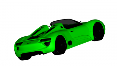Porsche 918 espion moteurs transport 3D impression modèle fichier imprimable conception 3d 3d print model - Mito3D