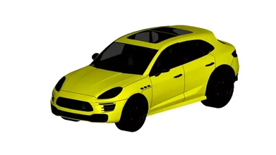 Porsche tigre 3d impressão modelo trio 3d print model - Mito3D