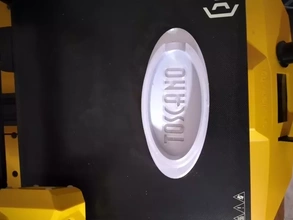 cenicero Toscano fumadores cigarro 3d impresión modelo trío casa 3d print model - Mito3D