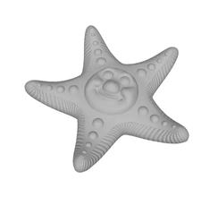 positivo estrela Mar 3d impressão modelo trio 3d print model - Mito3D