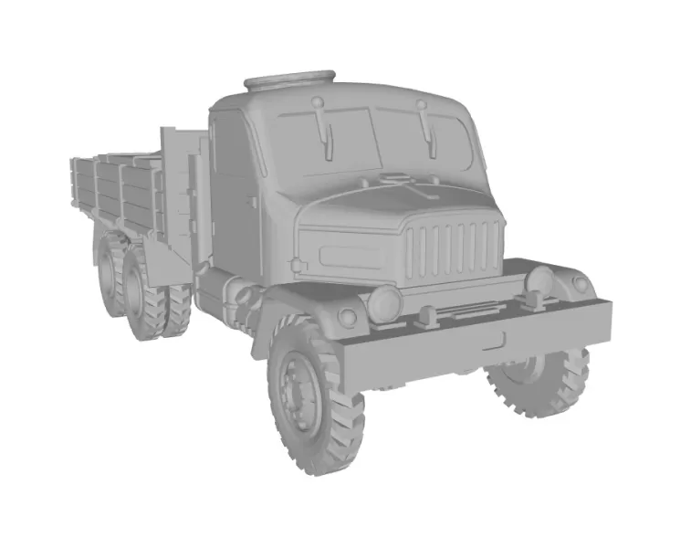 praga v3s - medium duty truck 3d printing model 3D print model - Mito3D