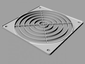 koruma ızgarası 120 mm fan elektronik ve teknoloji 3D baskı modeli, dosya, yazdırılabilir model, tasarım, 3d baskı, ızgara,fan,maske 3d print model - Mito3D