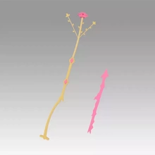 puella magi madoka magica kaname arco freccia fiore 3d stampa modello treding cosplay oggetti scena puntello replica 3d print model - Mito3D