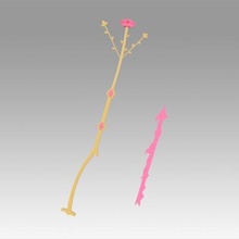 puella magi madoka magica kaname bow arrow flower toys games & hobby 3D printing model, file, printable design, 3d print, puella, ,madoka, magica, kaname, bow, and ,flower ,prop ,props, replica ,cosplay 3d print model - Mito3D