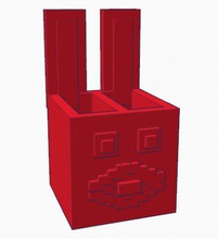 kalem konteyner modelleme tavşan ev ofis ve bahçe 3D baskı modeli, dosya, yazdırılabilir model, tasarım, 3 boyutlu baskı, 3d print model - Mito3D
