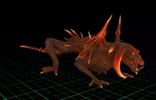 rouge dragon 3d impression modèle Jeu fantaisie figure 3d print model - Mito3D