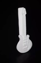 rot Besondere Krawattennadel 3d Drucken Modell dreiding Gitarre Königin Felsen Krawatte Stift Clip brian 3d print model - Mito3D