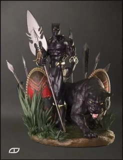 regal black panther 3d print model printing sculpture statue king fanart superhero 3dprint figure collectible marvel wakanda artwork blackpanther iconic handcrafted collectorsitem powerful majestic 3d print model - Mito3D