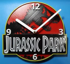 reloj clock parque jurasico 3d printing model - threeding park jurassic 3d print model - Mito3D