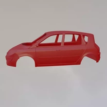 renault scenic mk2 3d printing model - threeding vehicle 3d print model - Mito3D