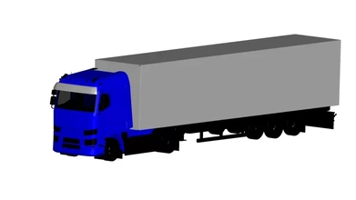 renault camion 3d impression modèle trio 3d print model - Mito3D