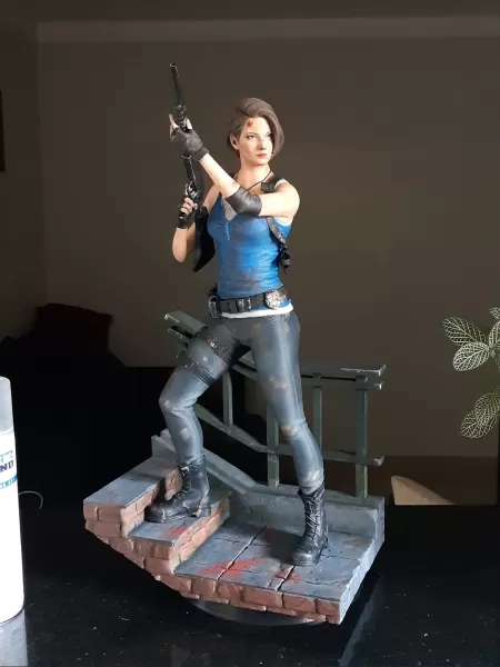 residente Jill namorados figura 3d impressão modelo arte estátua vídeo jogos Horror ventilador print esculpir pintura jogador pelotão mercadoria resina recolher 3D print model - Mito3D