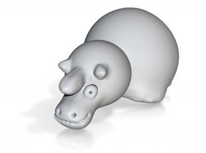 rhino Natur 3D-Druck-Modell, 3D-Druck-Datei, 3D-druckbares Modell, 3D-Druck, Gestaltung, Druck 3d, rhinoceros, Rhinozeros, Tier, Tiere, 3d print model - Mito3D