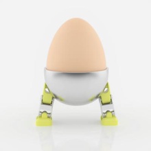 robot egg cup art 3D printing model, file, printable design, 3d print, easter3D,3dmodel,3d,3dprint,printing,printer,iron,3dmodel,vray,3dart,egg,cup,easter,robot,legs, 3d print model - Mito3D