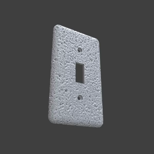 roche commutateur couverture gaine 3d impression modèle trio mots clés art décoration lumière accueil maison décor assiette fond d'écran amortisseur foudre 3D print model - Mito3D