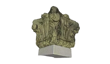 roman column capital 3d printing model - threeding capital