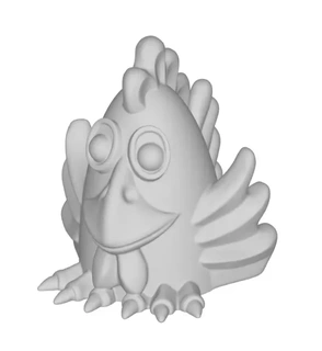 rooster crest 3d printing model  rooster crest  3d print model - Mito3D